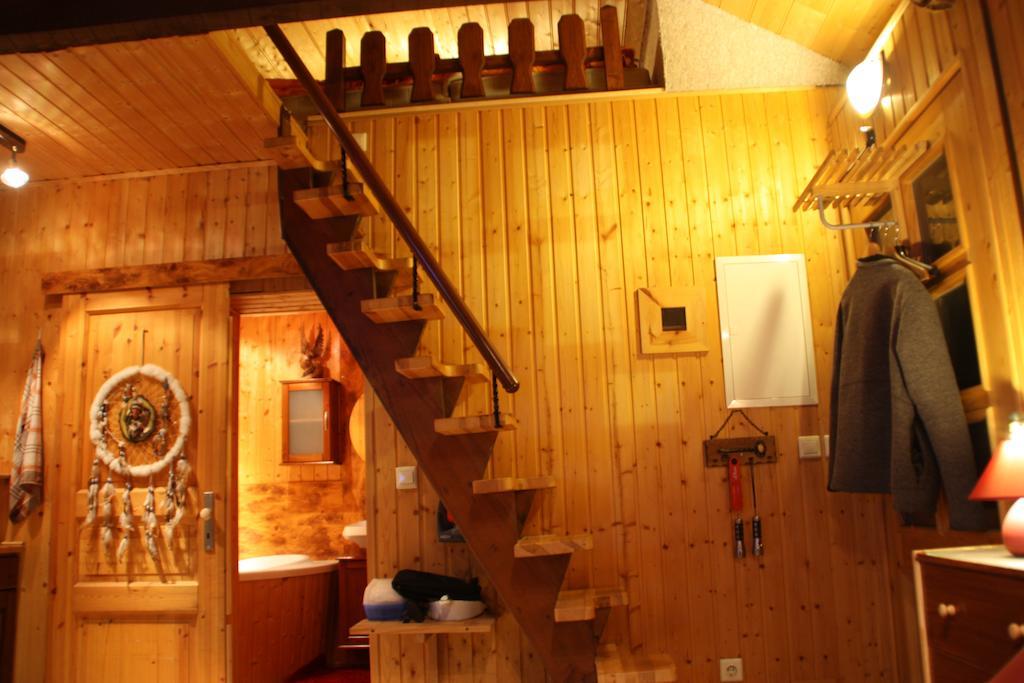 Norwegisches Holzhaus Villa Neuruppin Ruang foto