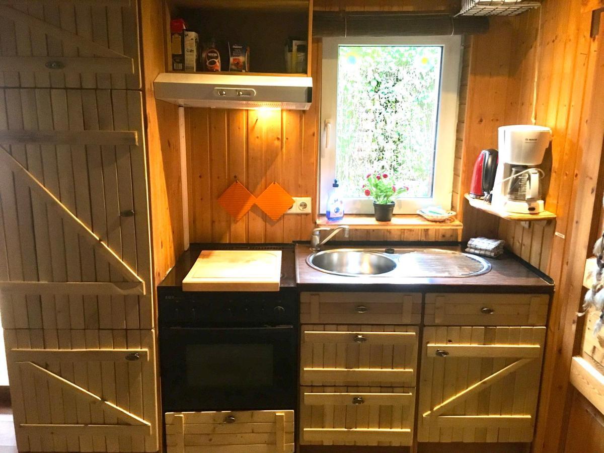 Norwegisches Holzhaus Villa Neuruppin Bagian luar foto